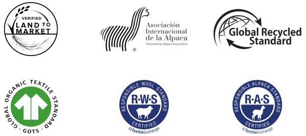 Sostenibilità » Alcune delle Certificazioni delle filature con cui lavoriamo